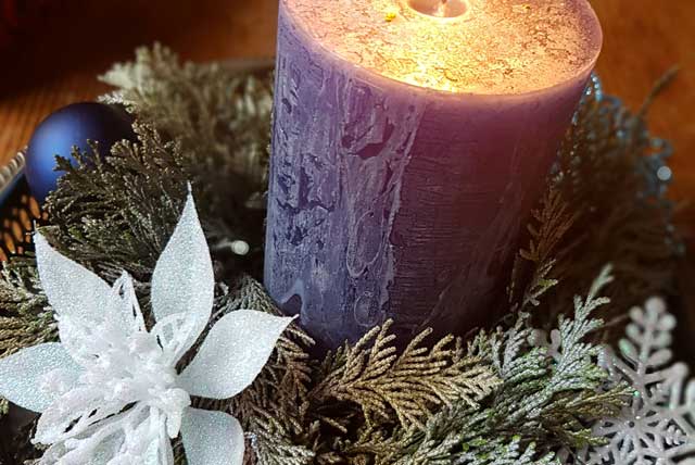 adventskranz selber machen
