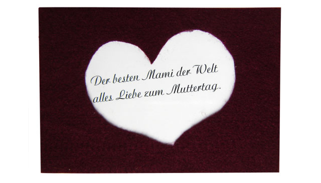 Muttertag Grußkarte