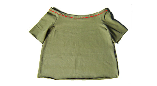 Schnittmuster Kinderkleid Vorn