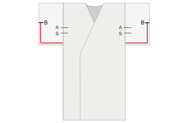 Schnittmuster Kimono