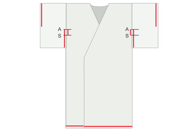 Schnittmuster Kimono