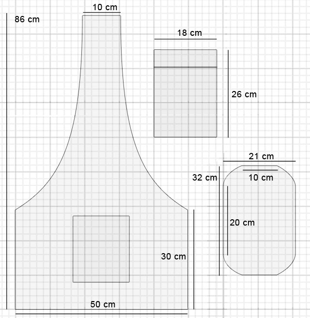 Schnittmuster Tasche