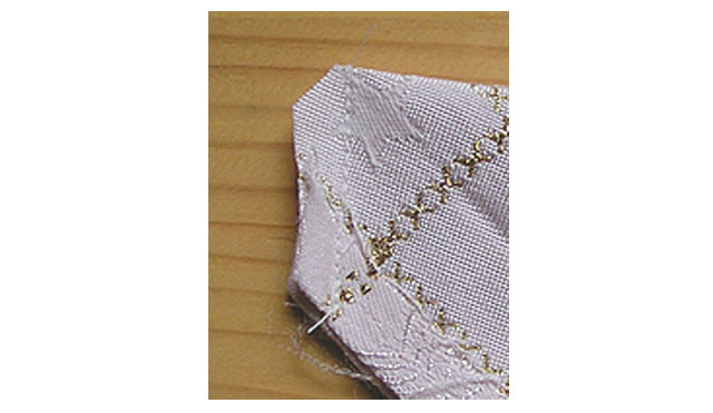 Tischdecke mit Briefecken nähen