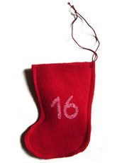 Adventskalender Nikolausstiefel