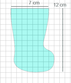 Schnittmuster Nikolausstiefel