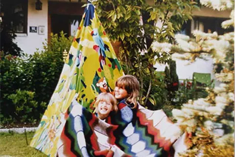 Outdoor-Tipi für Kinder bauen